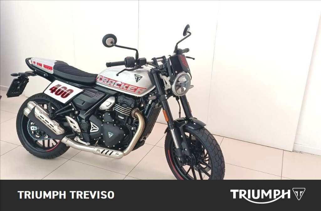 TRIUMPH Tracker 400 Aluminium Silver Abs