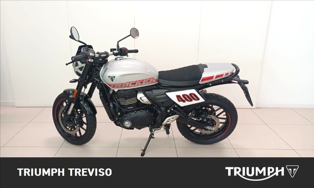 TRIUMPH Tracker 400 Aluminium Silver Abs