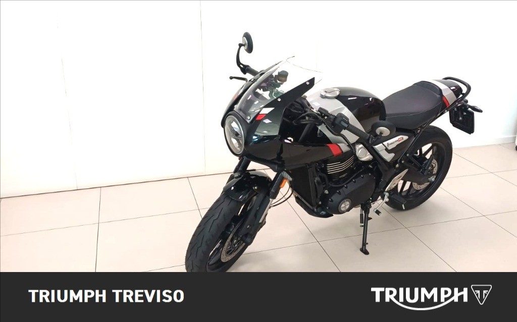 TRIUMPH Thruxton 400 Phantom Black / Aluminium Silver Abs