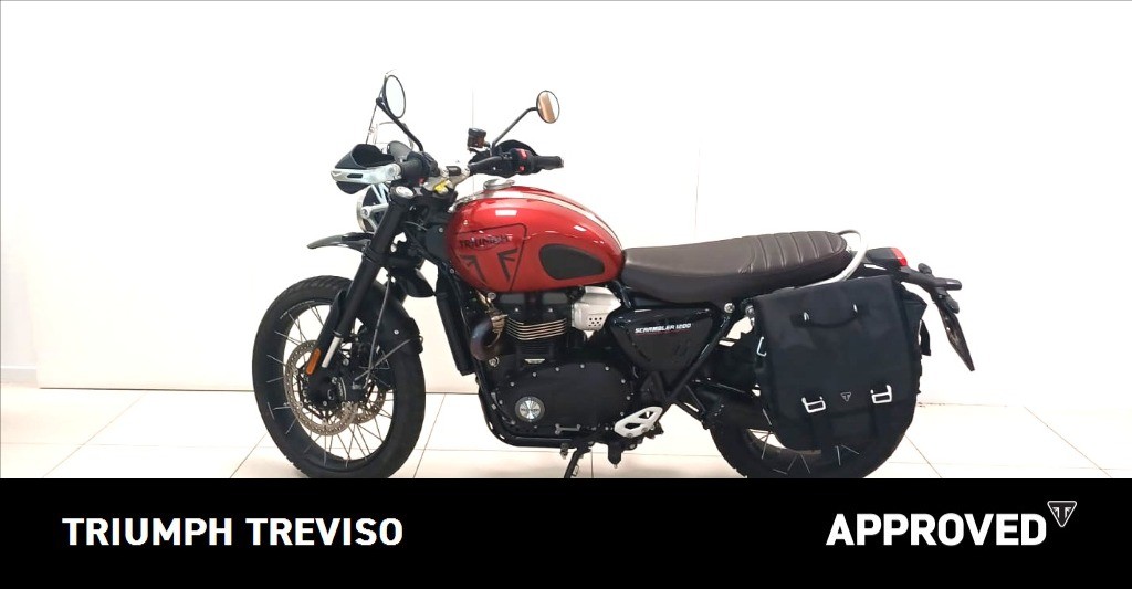 TRIUMPH Scrambler 1200 X Carnival Red Abs