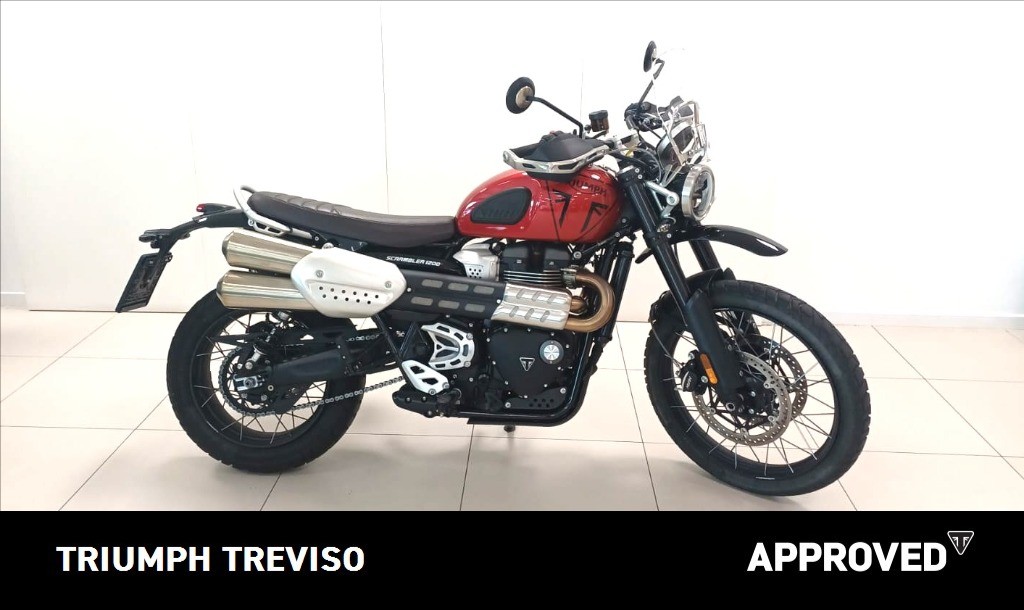 TRIUMPH Scrambler 1200 X Carnival Red Abs